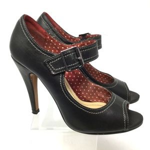 Tally  Weijl Women Open Toe Mary Jane Size 7.5